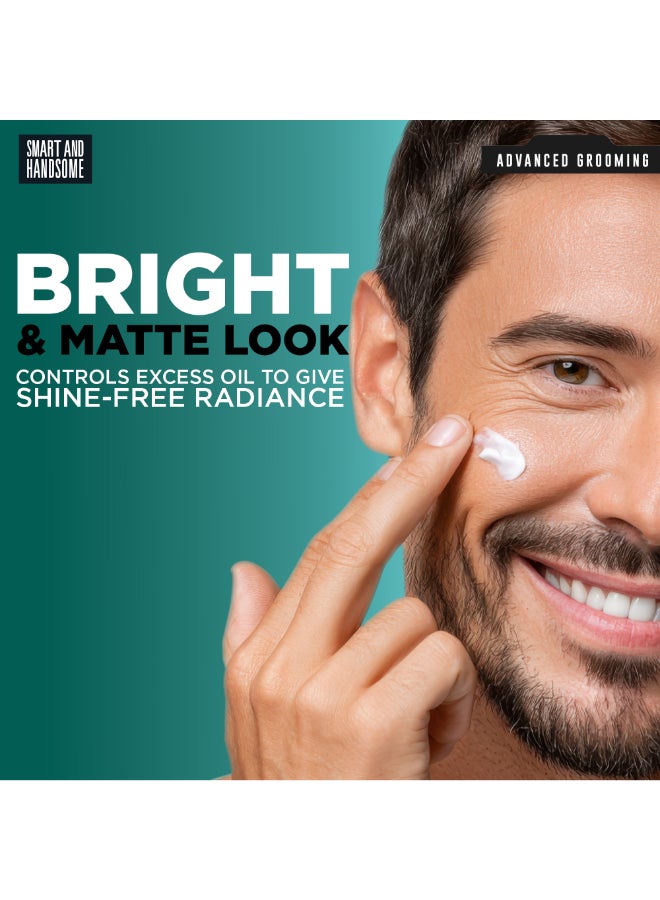 emami Men Oil Control Radiance Glow Cream | With Actifair Peptide | Matte Glow, Extra Oil Control & Shine-Free Look | For Extra Oily Skin - Image 5